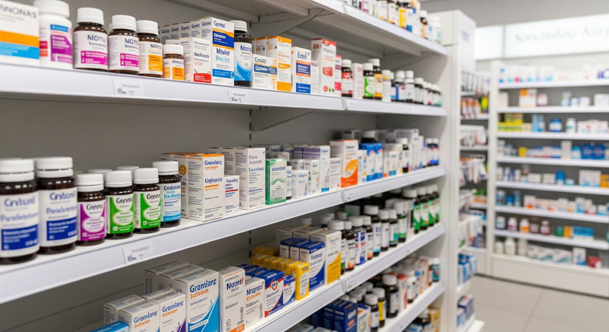 como organizar medicamentos na farmacia