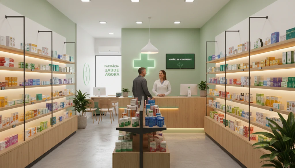 abrir uma farmácia pequena